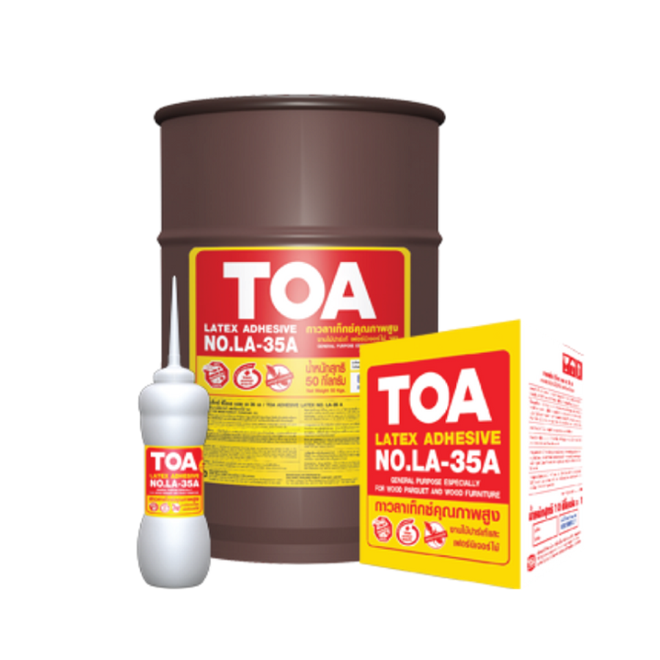 #TOA กาวลาเท็กซ์ LA-35A ปาร์เก้ ขนาด 1กิโลกรัม