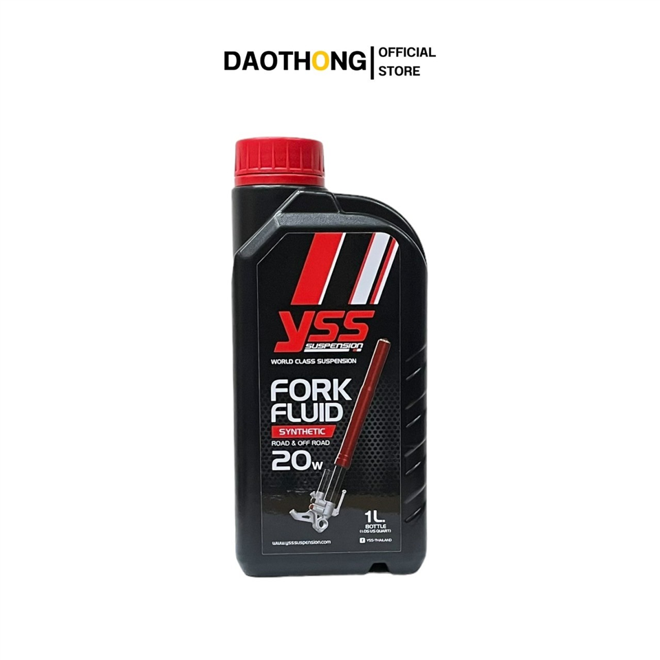 #YSS น้ำมันโช๊ค 20W (รถทั่วไป) สังเคราห์แท้100% 1000ml.