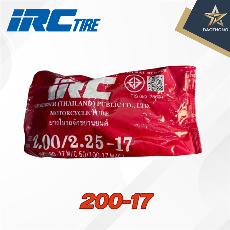 #IRC ยางใน(TUBE) 200-17