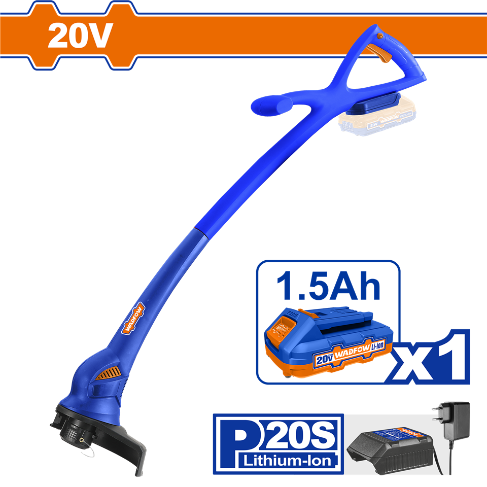 #WADFOW เครื่องตัดหญ้าไร้สาย 20V WGTP525